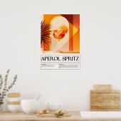  cocktails: Aperol Spritz Poster (Keuken)