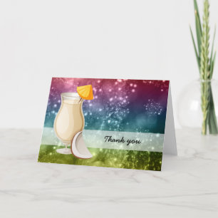 Cocktails Bedankkaart