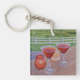 Cocktails bij Mission Ranch Sleutelhanger