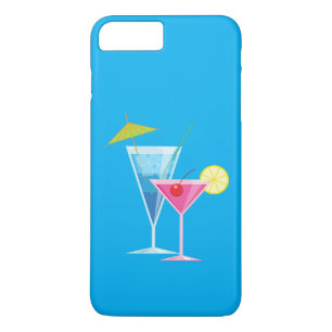 Cocktails colorés iPhone 7 Plus Coque