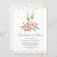 Cocktails d'automne et invitation à la douche nupt