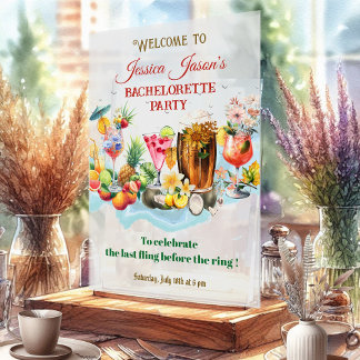 Cocktails de plage Fruits Tropicaux Enterrement de