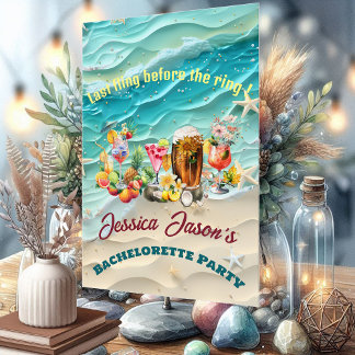 Cocktails de plage Fruits Tropicaux Enterrement de