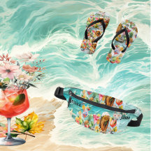 Cocktails de plage Fruits Tropicaux Enterrement de