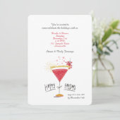 Cocktails de vacances Invitation (Debout devant)