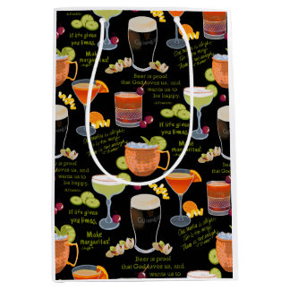 Cocktails en contemplatie medium cadeauzakje
