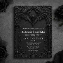 Cocktails en Kostuums Zwarte Vleermuis Halloween F