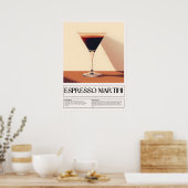  cocktails: Espresso Martini Poster (Keuken)