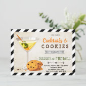 Cocktails et biscuits sur invitation (Debout devant)