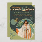 Cocktails et Cafés Invitation (Devant / Derrière)
