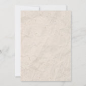 Cocktails et invitation à la fête du dîner (Dos)