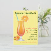 Cocktails été Couples Douche Invitation (Debout devant)