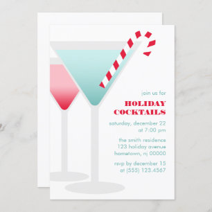 Cocktails Festifs Invitations Fêtes