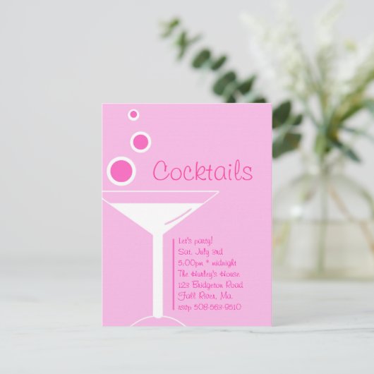Cocktails Invitation (Debout devant)