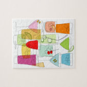 Cocktails jigzaag legpuzzel (Horizontaal)