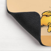 Cocktails & Kittens Gold Cartoon Muismat (Hoek)