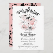 Cocktails mignons Invitations de douche nuptiale H (Devant / Derrière)