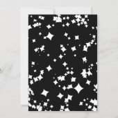 Cocktails mignons Invitations de douche nuptiale H (Dos)