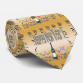 Cocktails Necktie van het nieuwe jaar Stropdas (Opgerold)