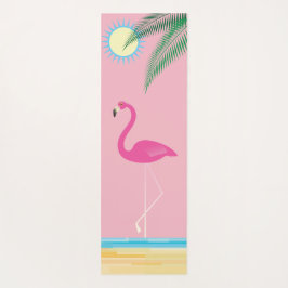 Cocktails op het strand met Flamingo Yoga Mat