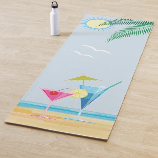 Cocktails op het strand Yoga Mat (In situ)