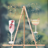 Cocktails Pétillants Paillettes Dorées Brunch de M (Neutre)