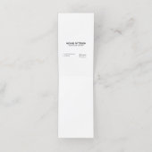 Cocktails | QR-code | Aangepast toevoegen Klantenkaartje (Binnenkant ongevouwen)