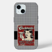 Cocktails Retro Case-Mate iPhone Case (Achterkant)