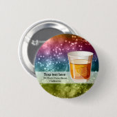 Cocktails Ronde Button 5,7 Cm (Voorkant /achterkant)