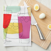 Cocktails theehanddoeken theedoek (Quarter Fold)