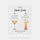 Cocktails tropicaux Signature Boissons Mariage Per (Recto)