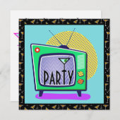 Cocktails Uitnodiging (Voorkant / Achterkant)