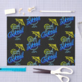 Cocktails Umbrella Drink Neon Sign Tissuepapier (Craft)