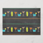 Cocktails Vrijgezellenfeest Itinerary Bachelorette Programma (Achterkant)