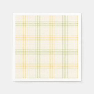 Cocktailservet Lime & Citroen Plaid Gin & Toni Servet