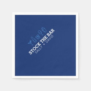 Cocktailservet Stock The Bar Servet