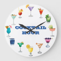 Cocktailuur Aquarel Dranken  martini