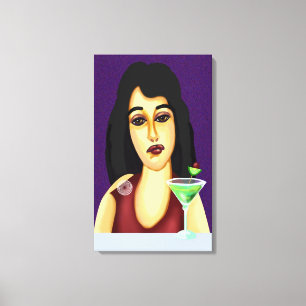 cocktailuur canvas afdruk