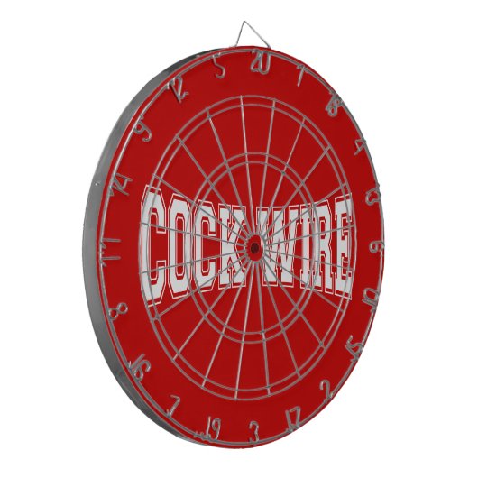 COCKWIRE DARTBORD (Voorkant Links)
