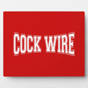 COCKWIRE FOTOPLAAT