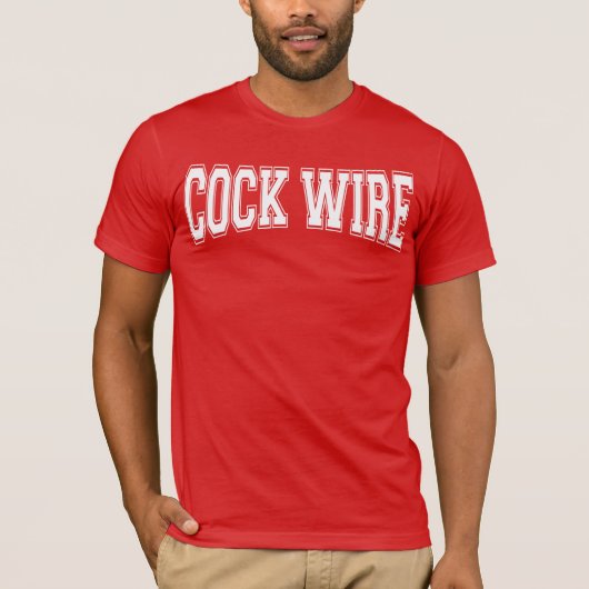 COCKWIRE T-SHIRT (Voorkant)