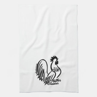 Cocky Moeder Clucker Dish Towel Theedoek