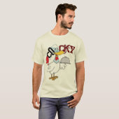 Cocky, Poulet Servant Chiken Dinner Tshirt (Devant entier)