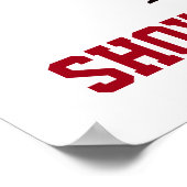 Cocky Rooster Poster (Hoek)