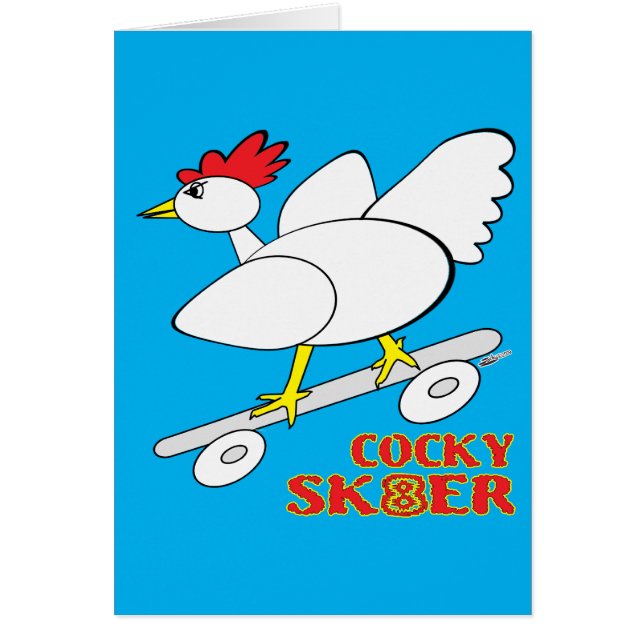 Cocky Skater (Voorkant)