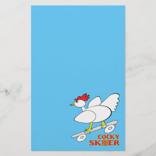 Cocky Skater Briefpapier