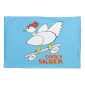 Cocky Skater Kussensloop (Achterkant)