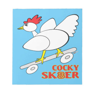 Cocky Skater Notitieblok