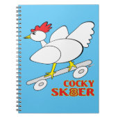 Cocky Skater Notitieboek (Voorkant)