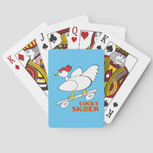 Cocky Skater Pokerkaarten